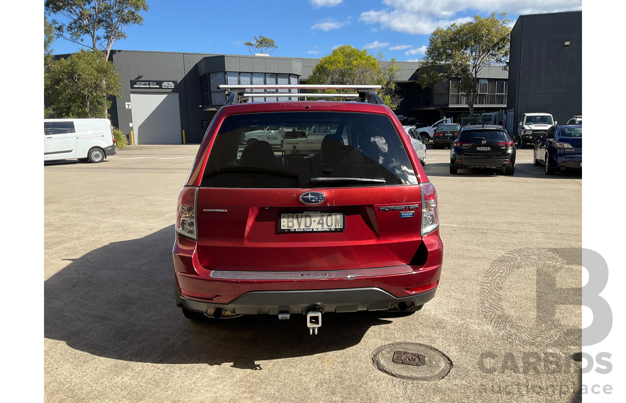 2/2011 Subaru Forester 2.0D Premium MY11 4d Wagon Turbo Diesel Red 2.0L