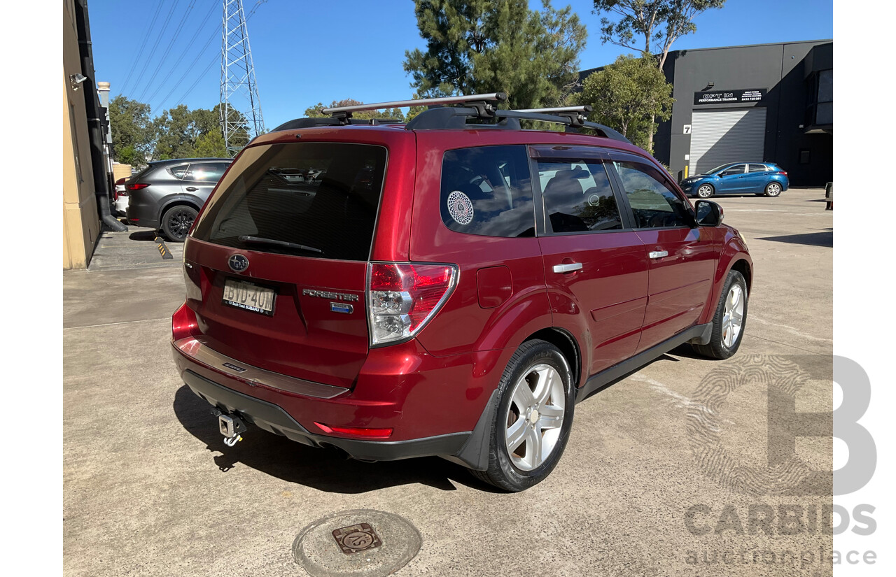 2/2011 Subaru Forester 2.0D Premium MY11 4d Wagon Turbo Diesel Red 2.0L