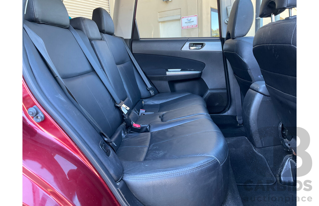 2/2011 Subaru Forester 2.0D Premium MY11 4d Wagon Turbo Diesel Red 2.0L