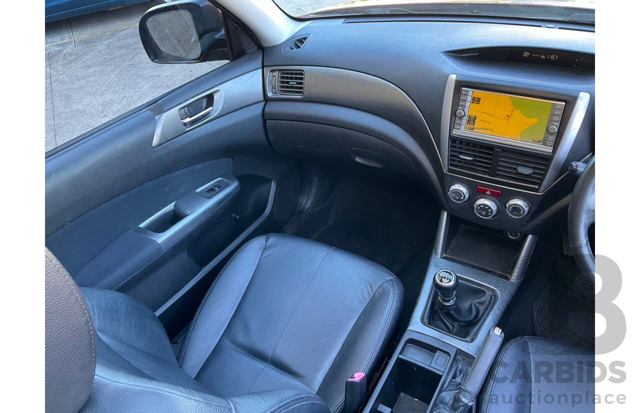 2/2011 Subaru Forester 2.0D Premium MY11 4d Wagon Turbo Diesel Red 2.0L