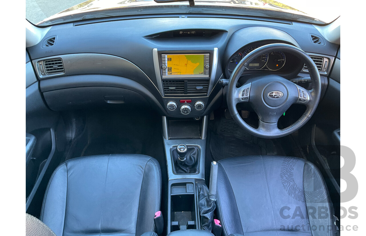 2/2011 Subaru Forester 2.0D Premium MY11 4d Wagon Turbo Diesel Red 2.0L