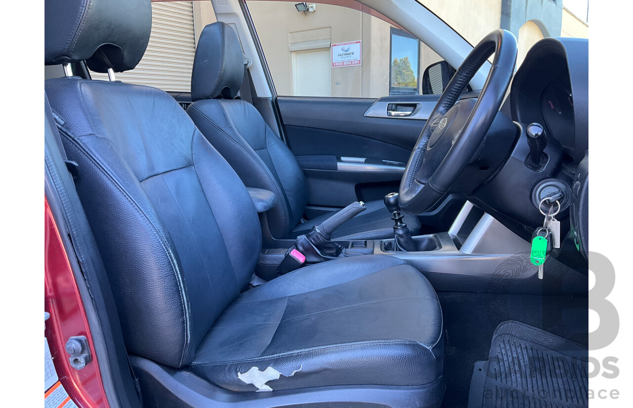 2/2011 Subaru Forester 2.0D Premium MY11 4d Wagon Turbo Diesel Red 2.0L