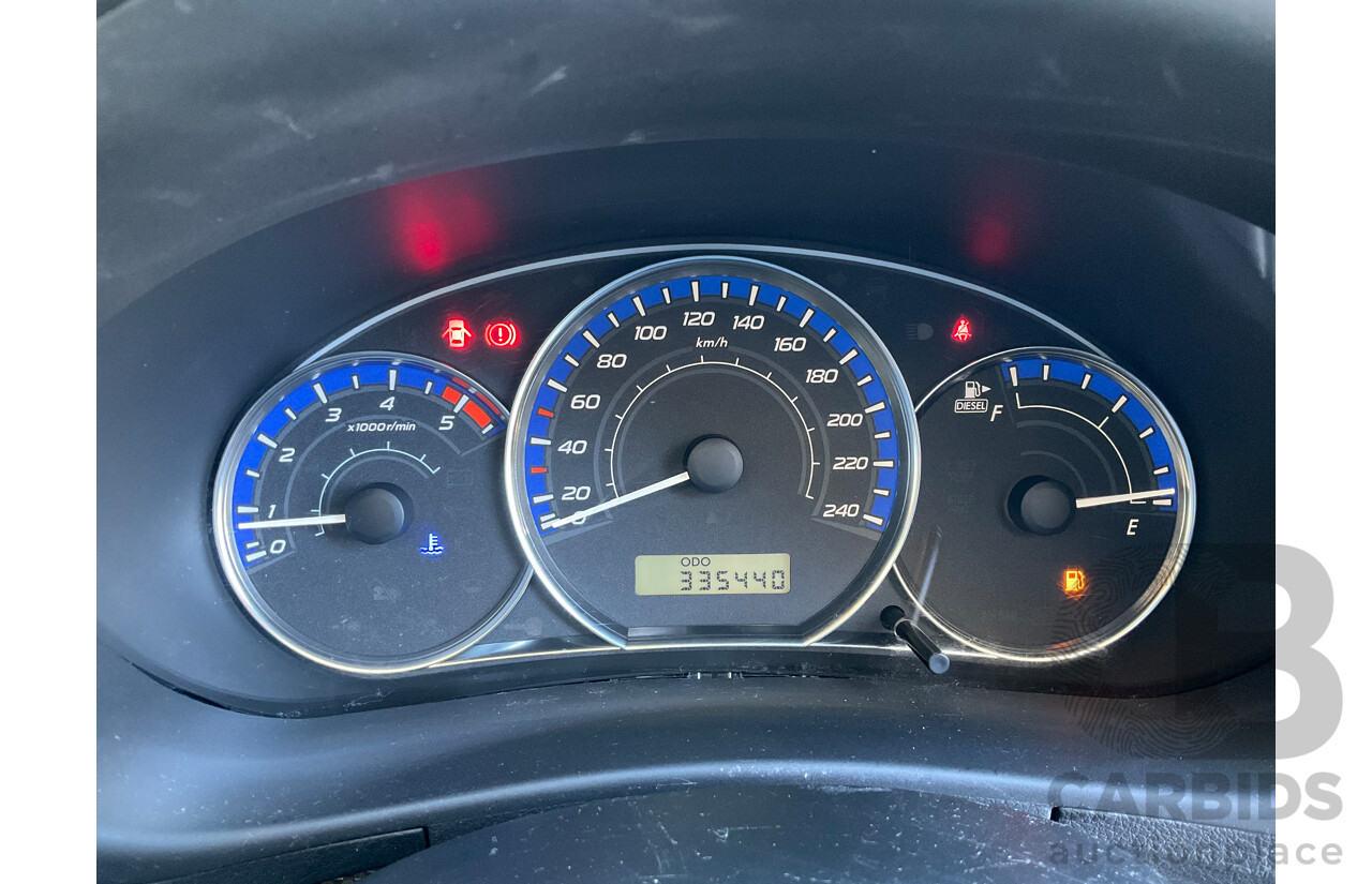 2/2011 Subaru Forester 2.0D Premium MY11 4d Wagon Turbo Diesel Red 2.0L