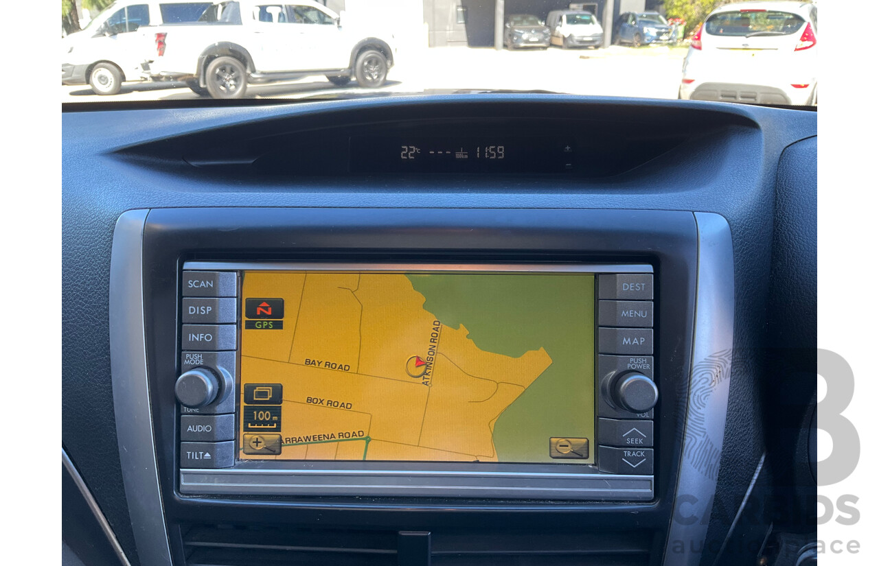 2/2011 Subaru Forester 2.0D Premium MY11 4d Wagon Turbo Diesel Red 2.0L