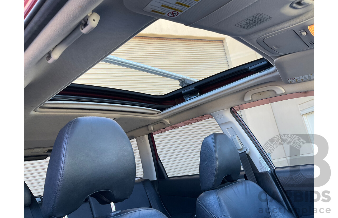 2/2011 Subaru Forester 2.0D Premium MY11 4d Wagon Turbo Diesel Red 2.0L