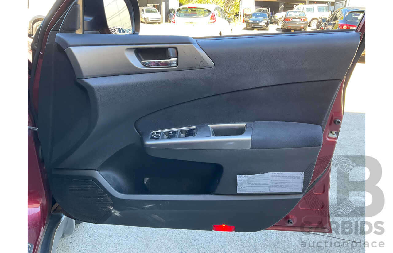 2/2011 Subaru Forester 2.0D Premium MY11 4d Wagon Turbo Diesel Red 2.0L