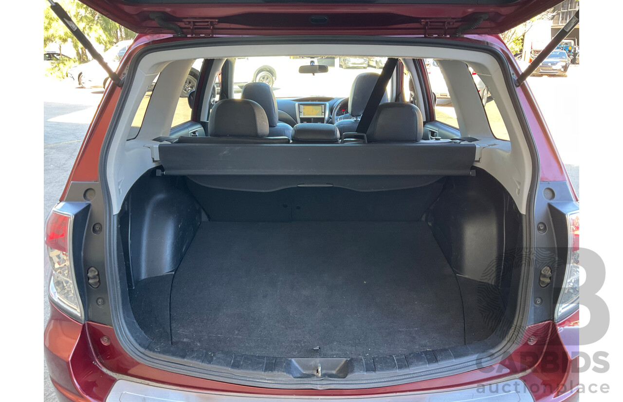 2/2011 Subaru Forester 2.0D Premium MY11 4d Wagon Turbo Diesel Red 2.0L