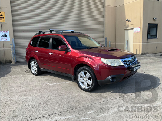 2/2011 Subaru Forester 2.0D Premium MY11 4d Wagon Turbo Diesel Red 2.0L