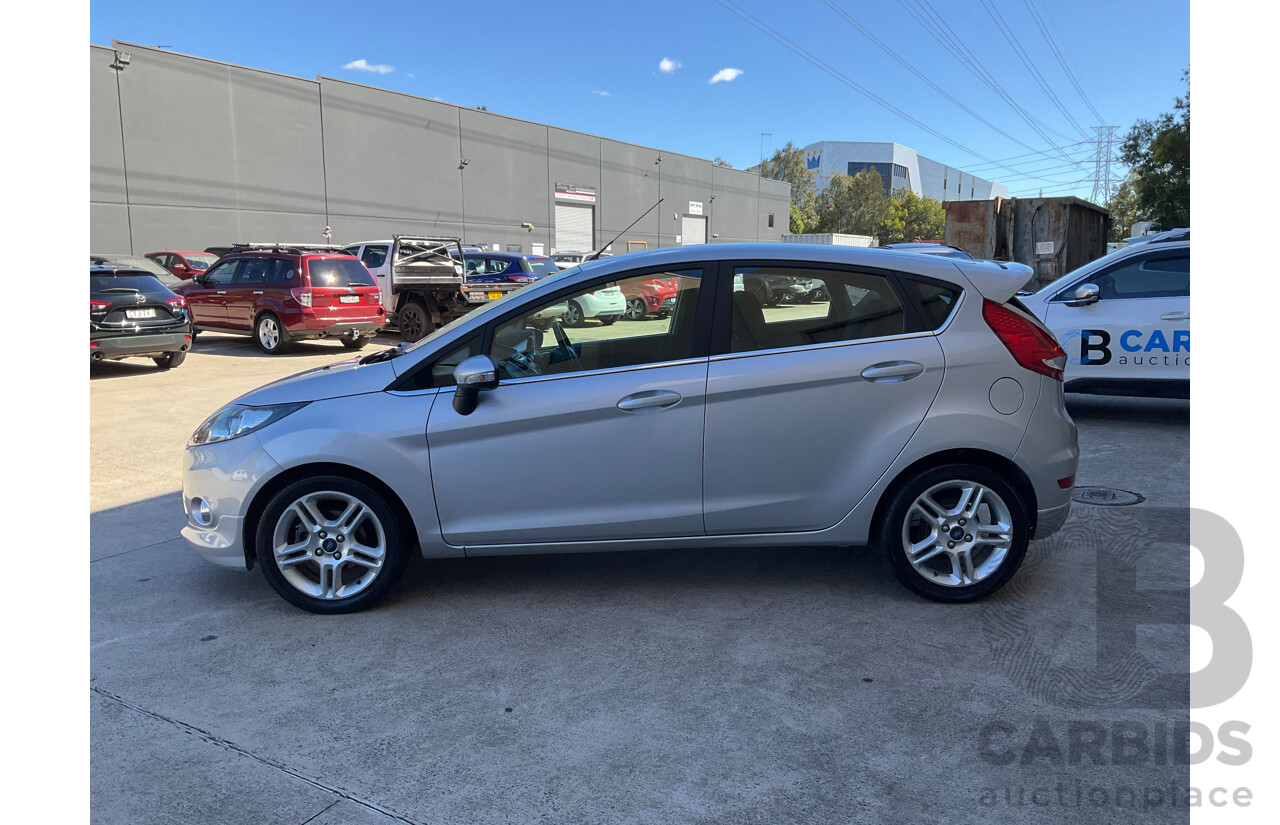 2/2013 Ford Fiesta Zetec WT 5d Hatchback Silver 1.6L
