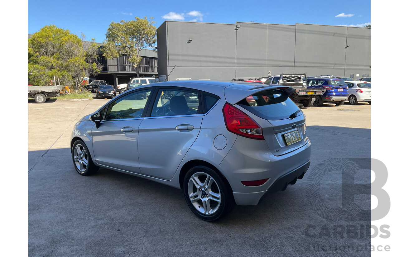 2/2013 Ford Fiesta Zetec WT 5d Hatchback Silver 1.6L