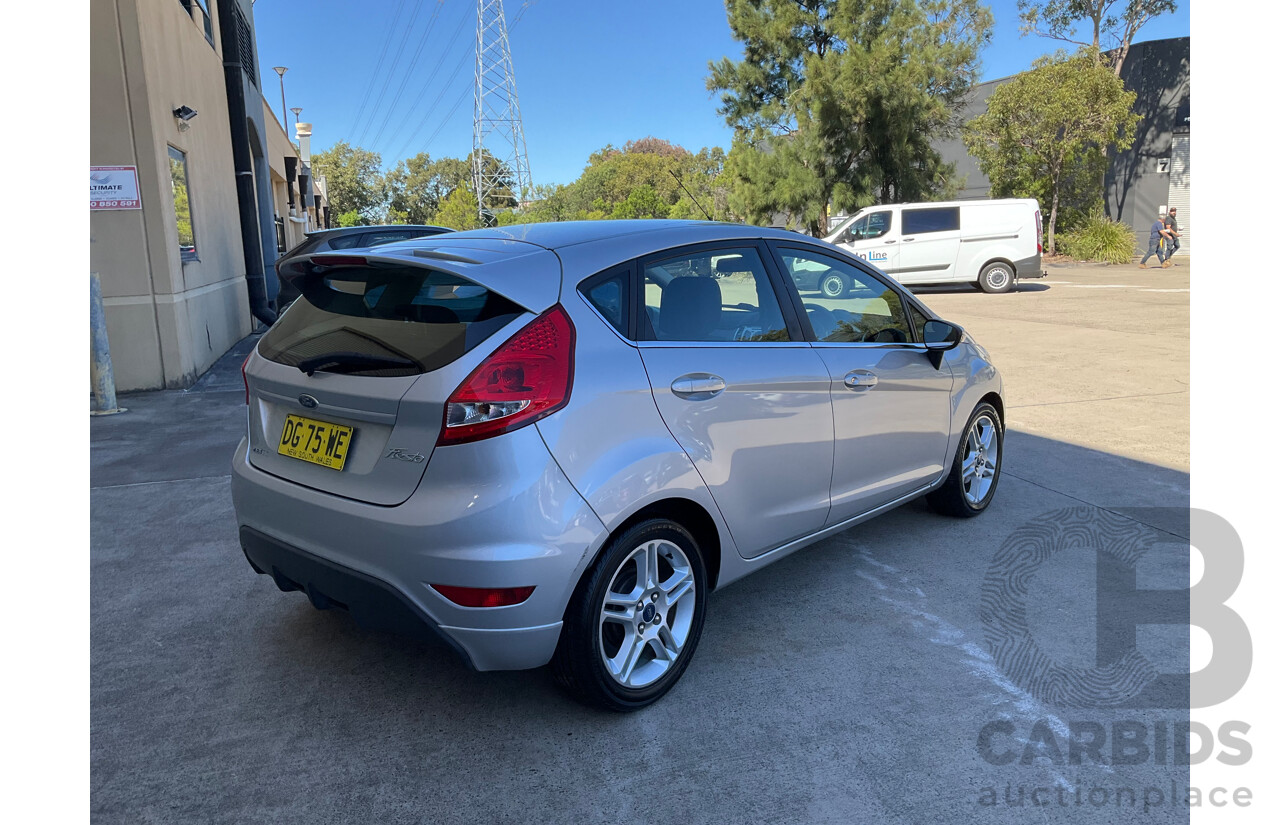 2/2013 Ford Fiesta Zetec WT 5d Hatchback Silver 1.6L
