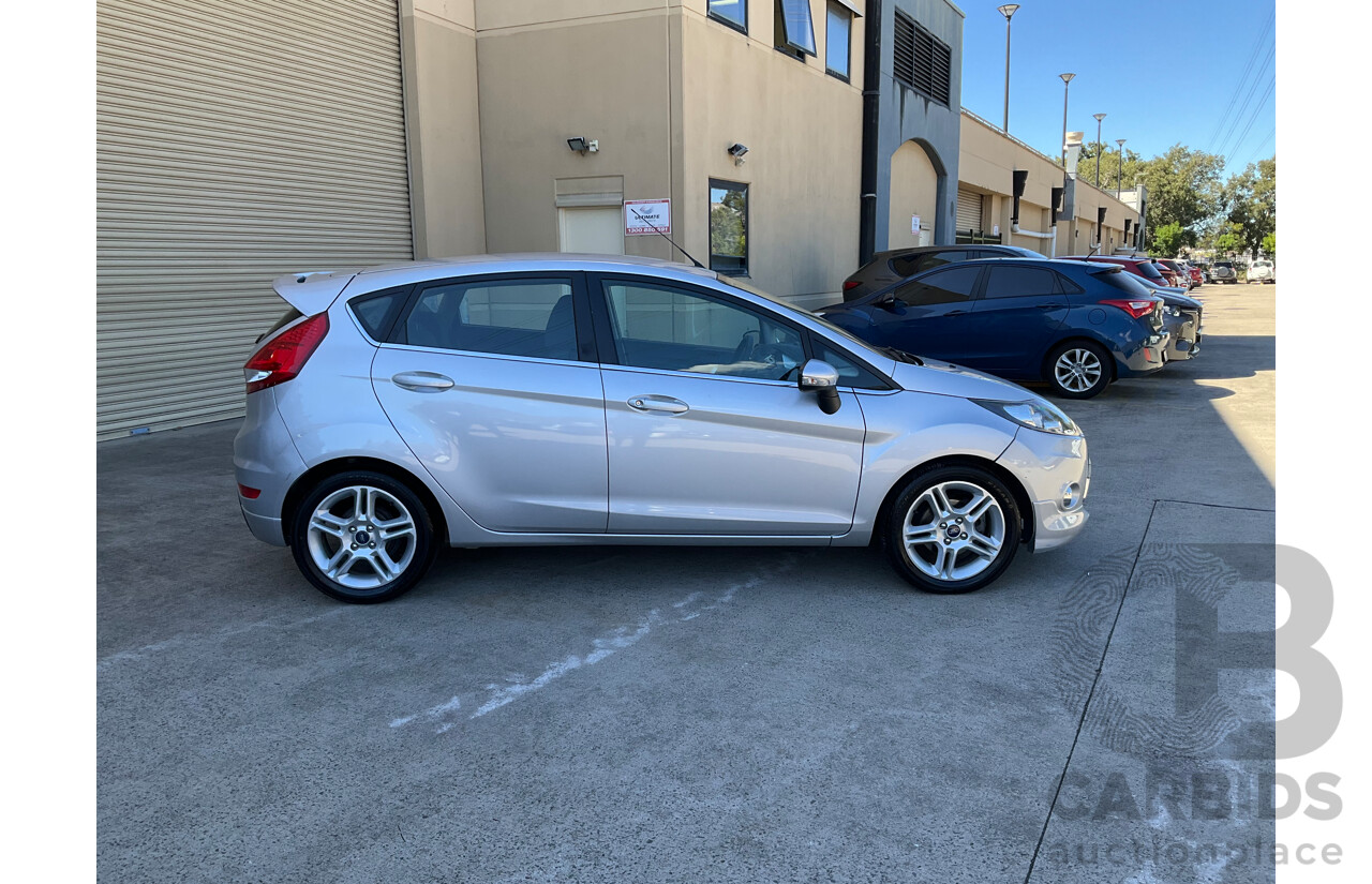 2/2013 Ford Fiesta Zetec WT 5d Hatchback Silver 1.6L