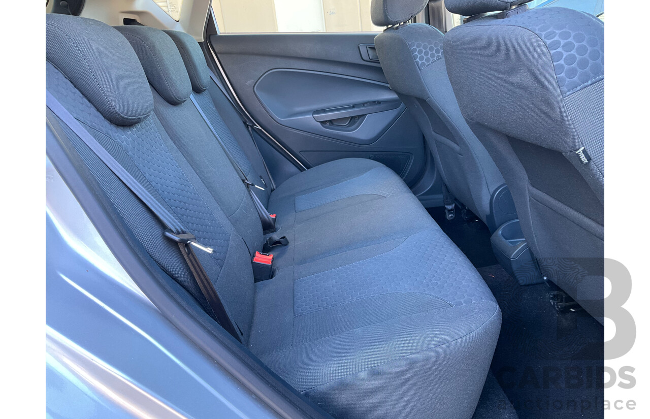 2/2013 Ford Fiesta Zetec WT 5d Hatchback Silver 1.6L