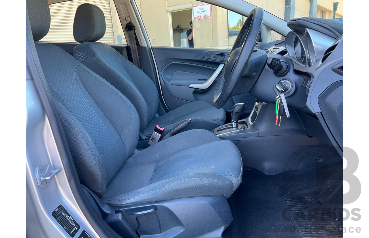 2/2013 Ford Fiesta Zetec WT 5d Hatchback Silver 1.6L