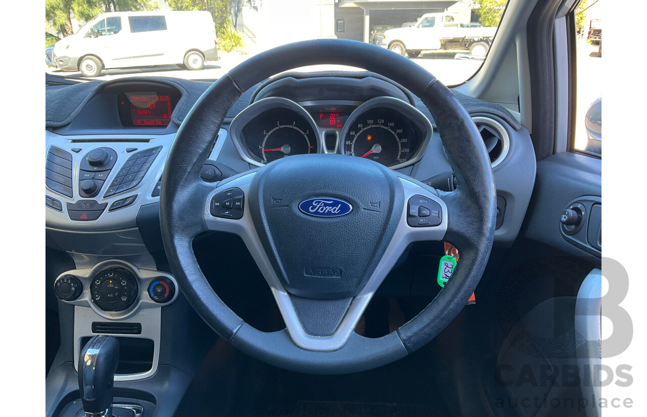 2/2013 Ford Fiesta Zetec WT 5d Hatchback Silver 1.6L