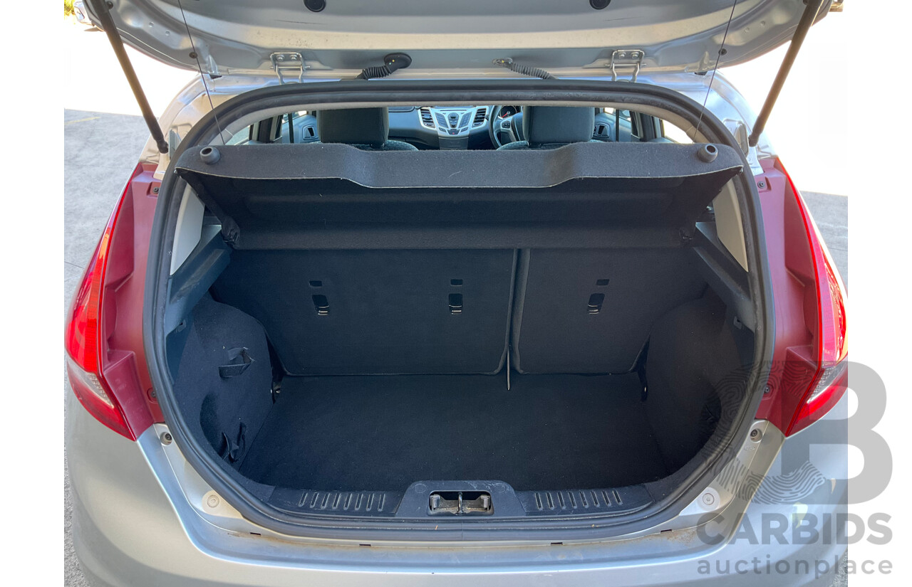 2/2013 Ford Fiesta Zetec WT 5d Hatchback Silver 1.6L