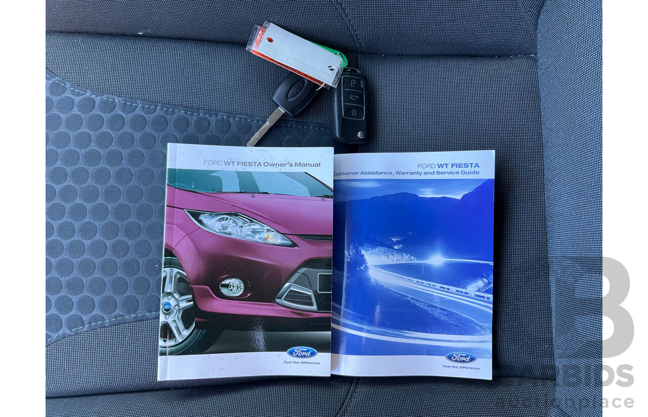 2/2013 Ford Fiesta Zetec WT 5d Hatchback Silver 1.6L