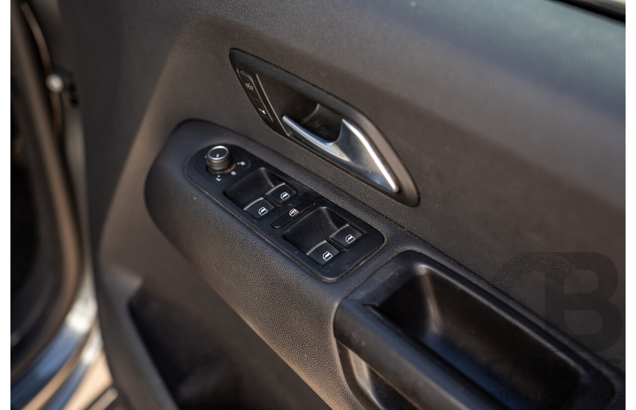 12/2017 Volkswagen Amarok V6 TDI 550 Highline (4x4) 2H MY18 Dual Cab Utility Grey 3.0L