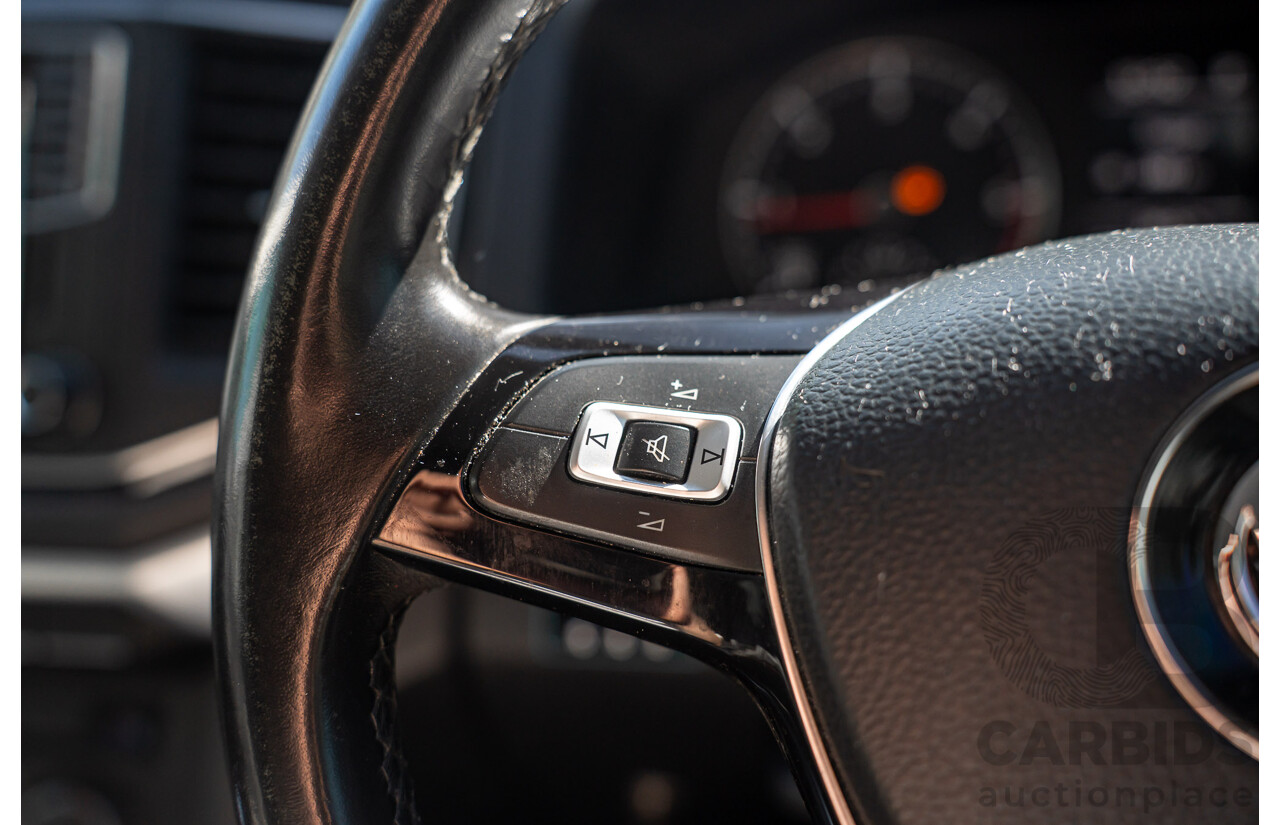 12/2017 Volkswagen Amarok V6 TDI 550 Highline (4x4) 2H MY18 Dual Cab Utility Grey 3.0L