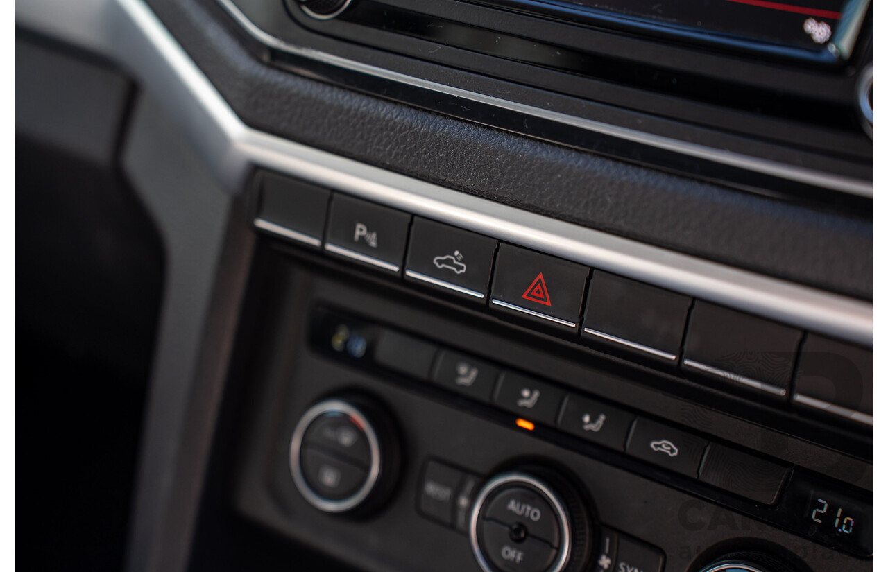 12/2017 Volkswagen Amarok V6 TDI 550 Highline (4x4) 2H MY18 Dual Cab Utility Grey 3.0L