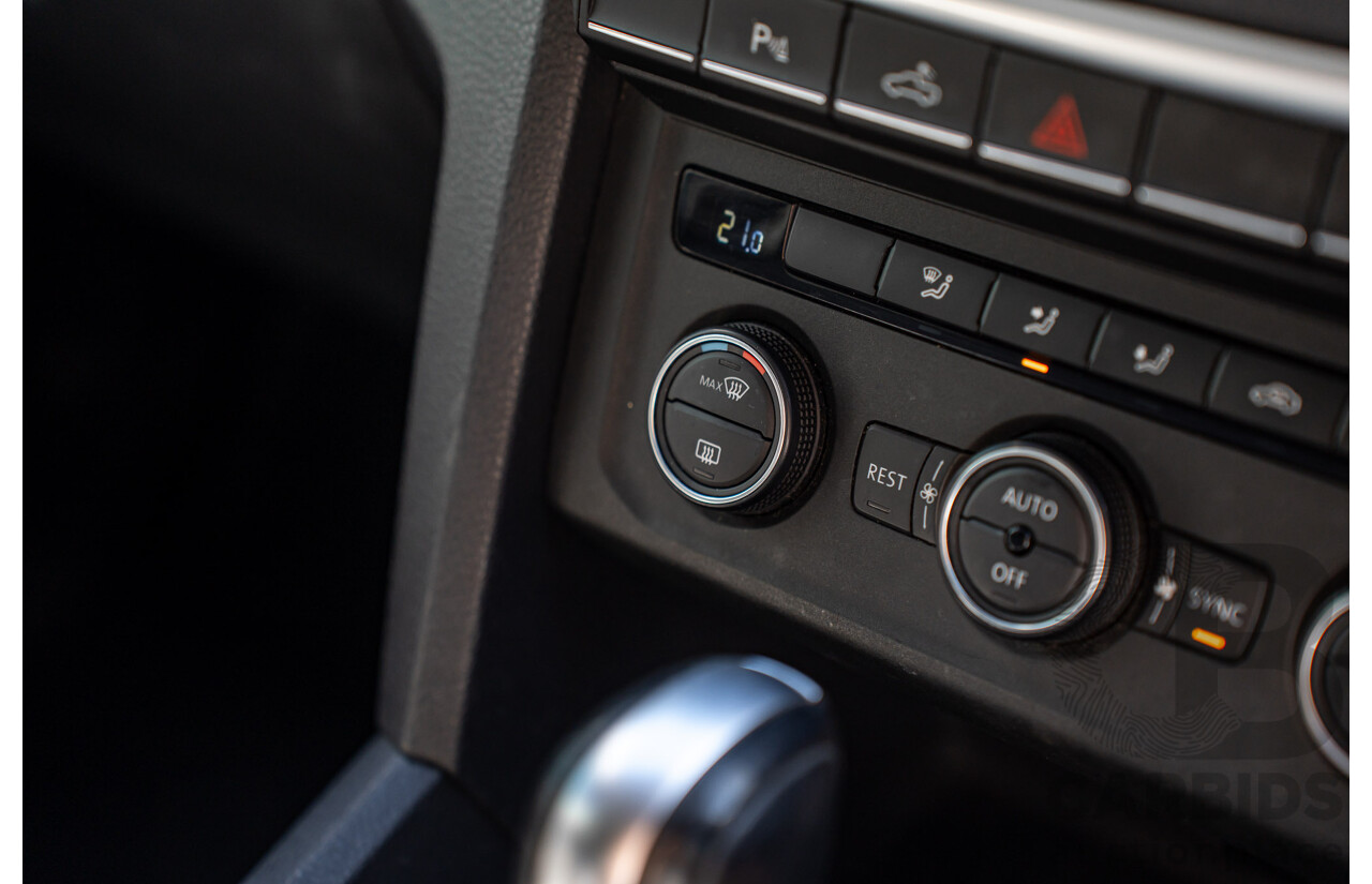 12/2017 Volkswagen Amarok V6 TDI 550 Highline (4x4) 2H MY18 Dual Cab Utility Grey 3.0L