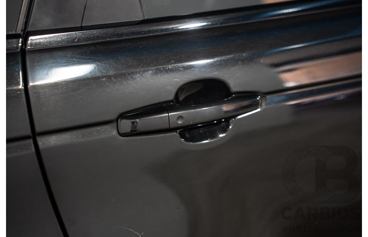 11/2015 Land Rover Range Rover Sport 3.0 TdV6 SE (AWD) LW MY15 4d Wagon Santorini Black Metallic Turbo Diesel V6 3.0L