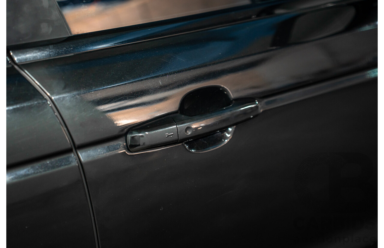 11/2015 Land Rover Range Rover Sport 3.0 TdV6 SE (AWD) LW MY15 4d Wagon Santorini Black Metallic Turbo Diesel V6 3.0L