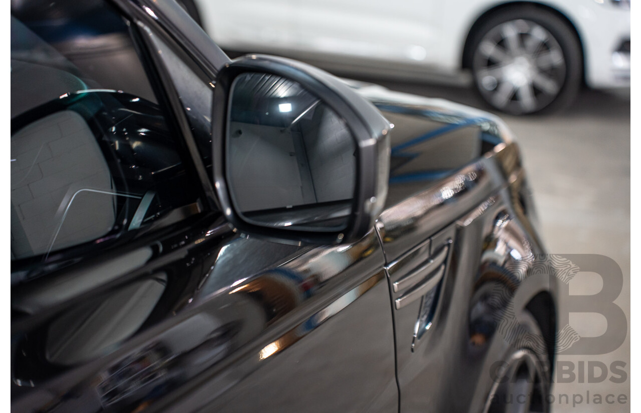 11/2015 Land Rover Range Rover Sport 3.0 TdV6 SE (AWD) LW MY15 4d Wagon Santorini Black Metallic Turbo Diesel V6 3.0L