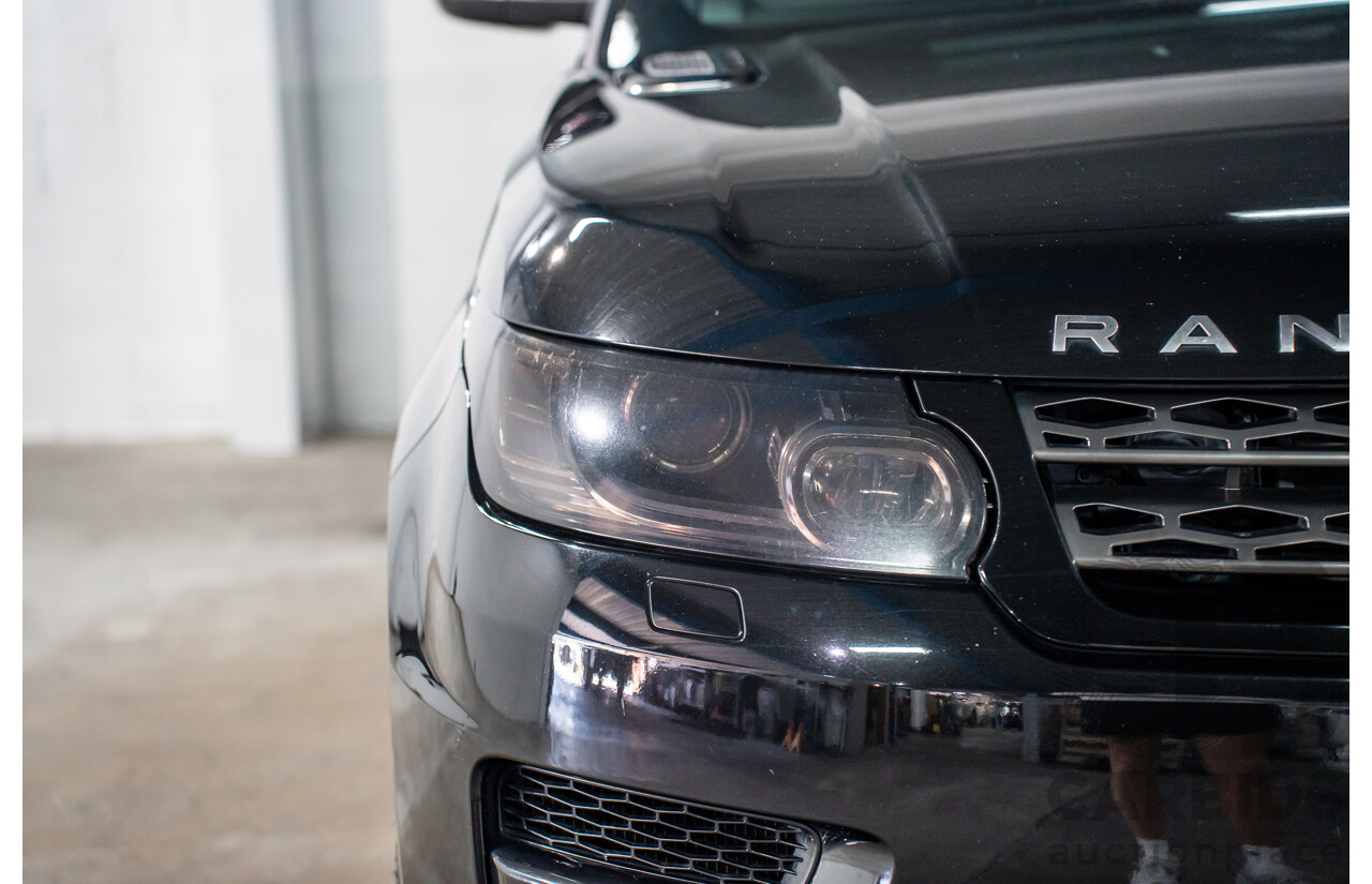 11/2015 Land Rover Range Rover Sport 3.0 TdV6 SE (AWD) LW MY15 4d Wagon Santorini Black Metallic Turbo Diesel V6 3.0L