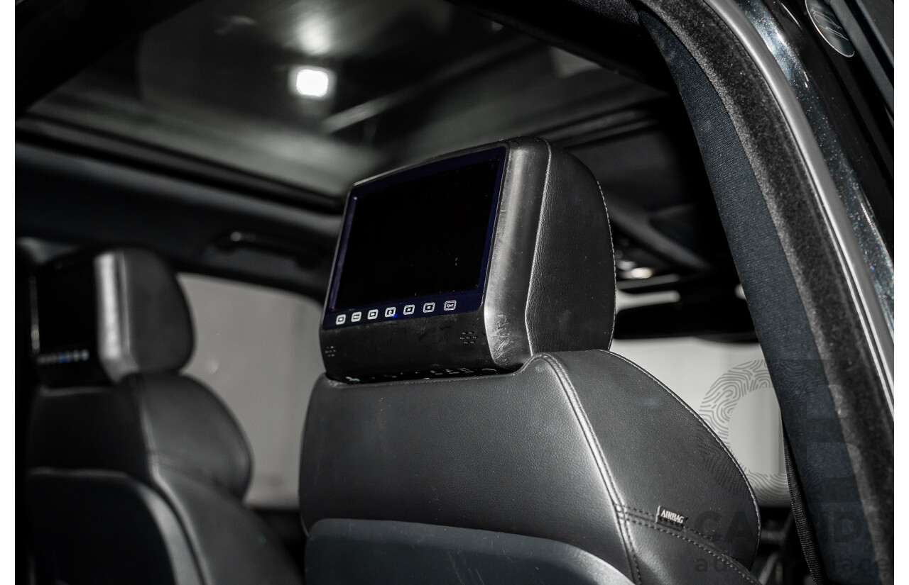 11/2015 Land Rover Range Rover Sport 3.0 TdV6 SE (AWD) LW MY15 4d Wagon Santorini Black Metallic Turbo Diesel V6 3.0L