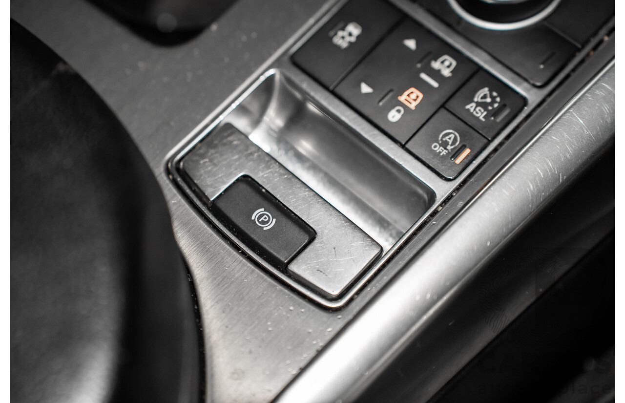 11/2015 Land Rover Range Rover Sport 3.0 TdV6 SE (AWD) LW MY15 4d Wagon Santorini Black Metallic Turbo Diesel V6 3.0L