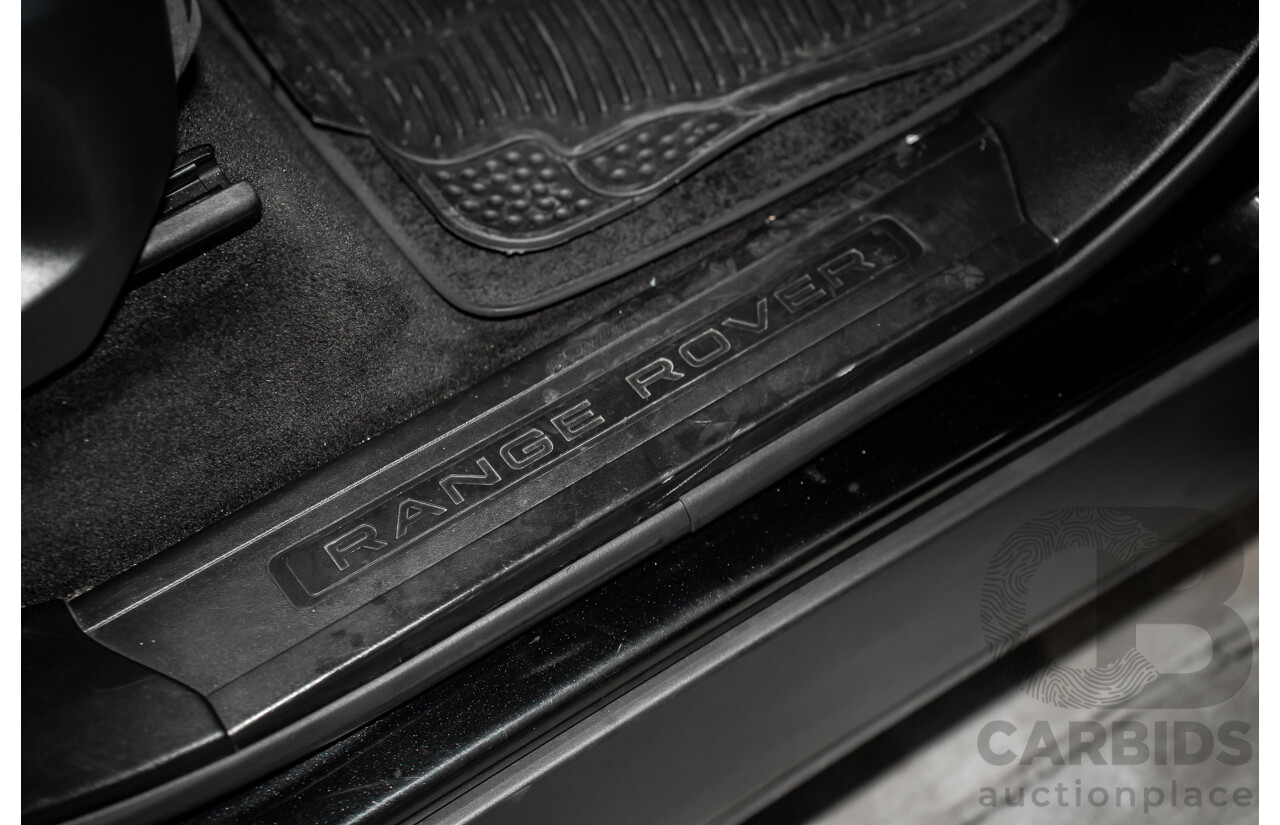 11/2015 Land Rover Range Rover Sport 3.0 TdV6 SE (AWD) LW MY15 4d Wagon Santorini Black Metallic Turbo Diesel V6 3.0L