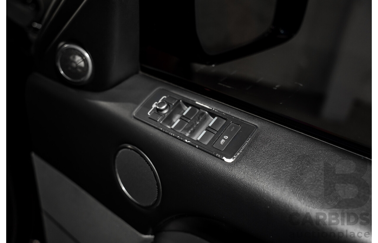 11/2015 Land Rover Range Rover Sport 3.0 TdV6 SE (AWD) LW MY15 4d Wagon Santorini Black Metallic Turbo Diesel V6 3.0L