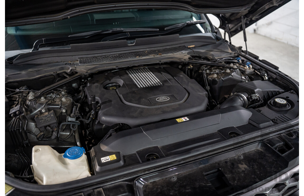 11/2015 Land Rover Range Rover Sport 3.0 TdV6 SE (AWD) LW MY15 4d Wagon Santorini Black Metallic Turbo Diesel V6 3.0L