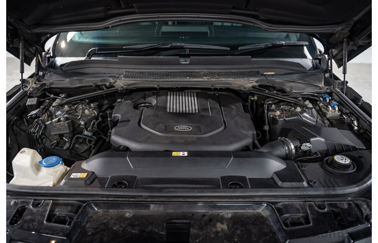 11/2015 Land Rover Range Rover Sport 3.0 TdV6 SE (AWD) LW MY15 4d Wagon Santorini Black Metallic Turbo Diesel V6 3.0L