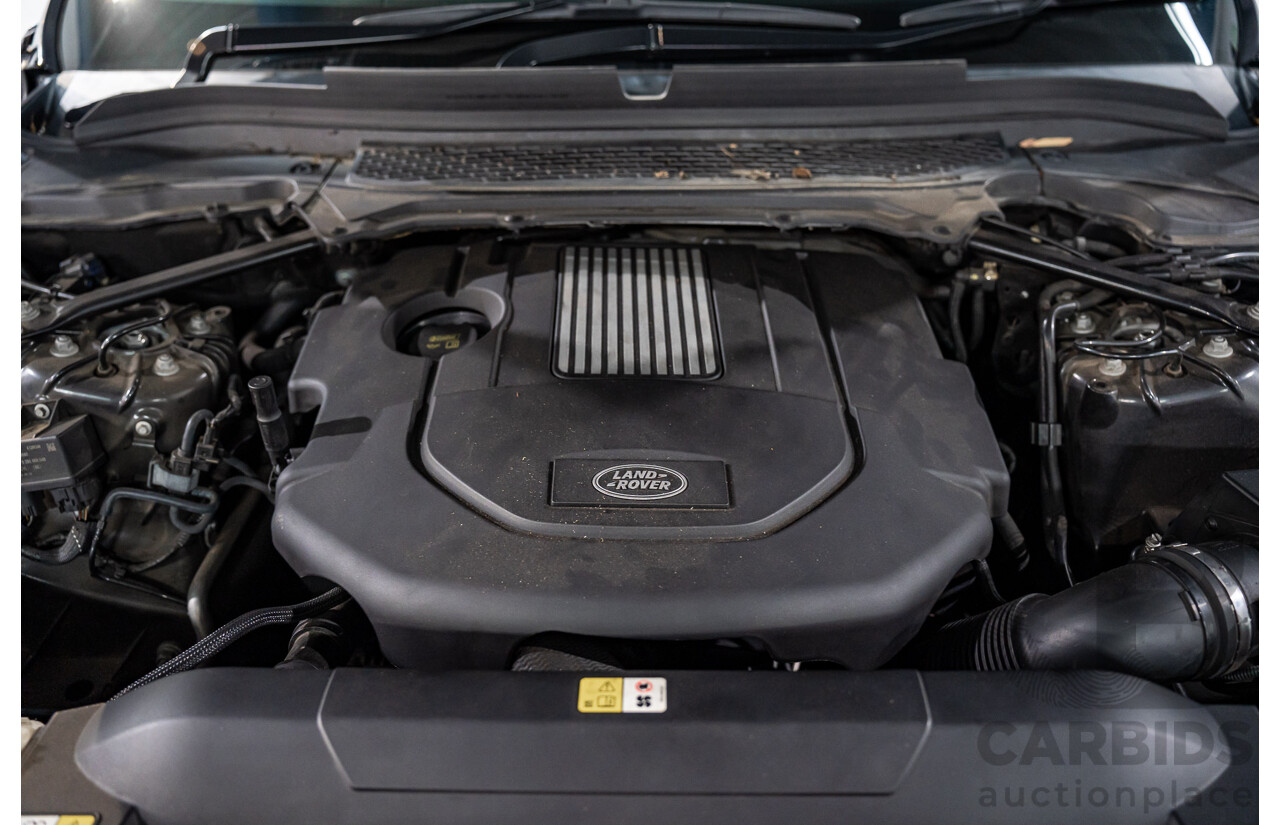 11/2015 Land Rover Range Rover Sport 3.0 TdV6 SE (AWD) LW MY15 4d Wagon Santorini Black Metallic Turbo Diesel V6 3.0L