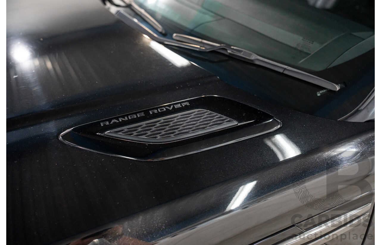 11/2015 Land Rover Range Rover Sport 3.0 TdV6 SE (AWD) LW MY15 4d Wagon Santorini Black Metallic Turbo Diesel V6 3.0L