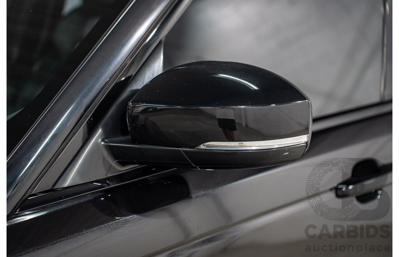 11/2015 Land Rover Range Rover Sport 3.0 TdV6 SE (AWD) LW MY15 4d Wagon Santorini Black Metallic Turbo Diesel V6 3.0L