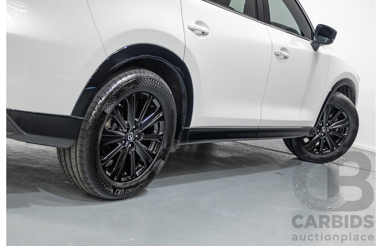 2/2023 Mazda CX-8 D35 GT SP (AWD) CX8E 4D Wagon Rhodium White Metallic Twin Turbo Diesel 2.2L