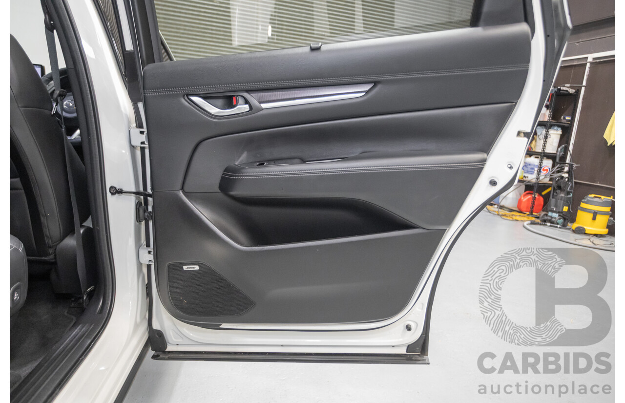 2/2023 Mazda CX-8 D35 GT SP (AWD) CX8E 4D Wagon Rhodium White Metallic Twin Turbo Diesel 2.2L