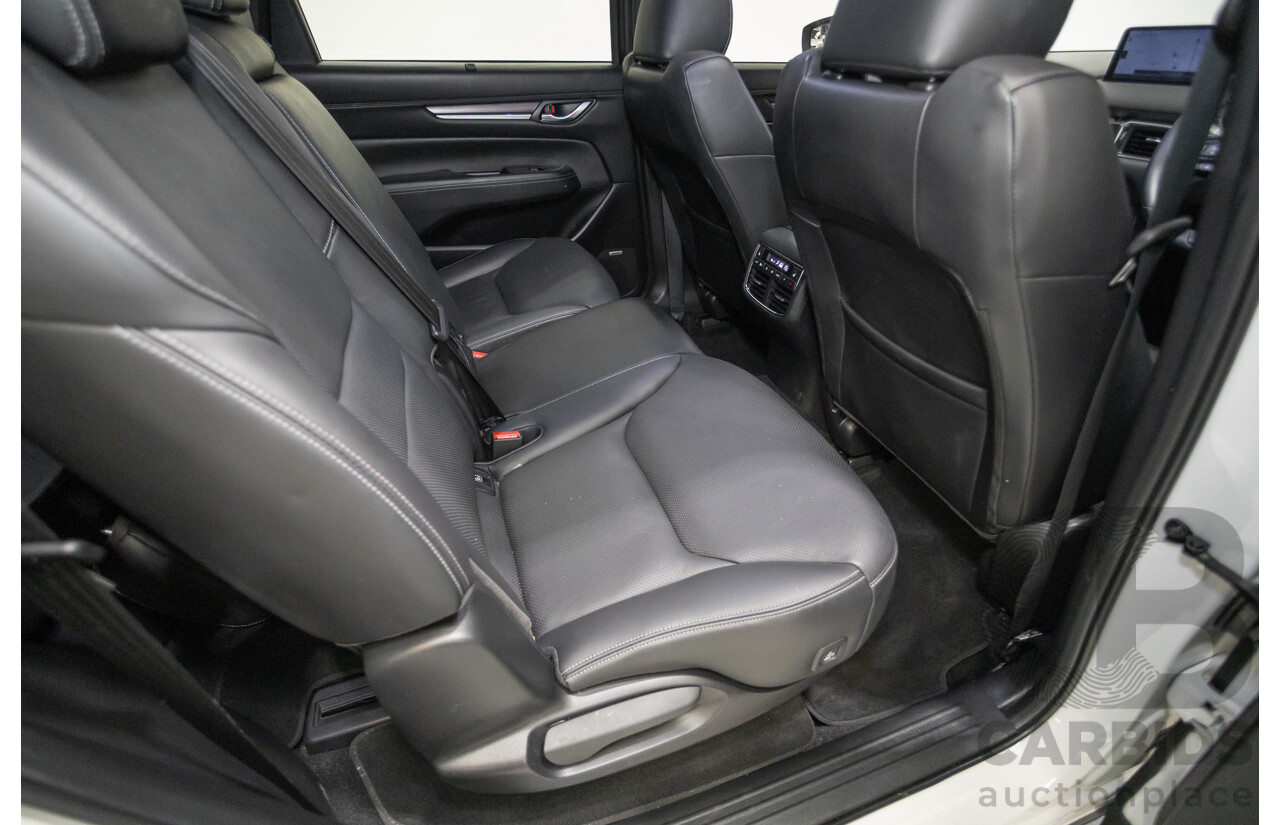 2/2023 Mazda CX-8 D35 GT SP (AWD) CX8E 4D Wagon Rhodium White Metallic Twin Turbo Diesel 2.2L