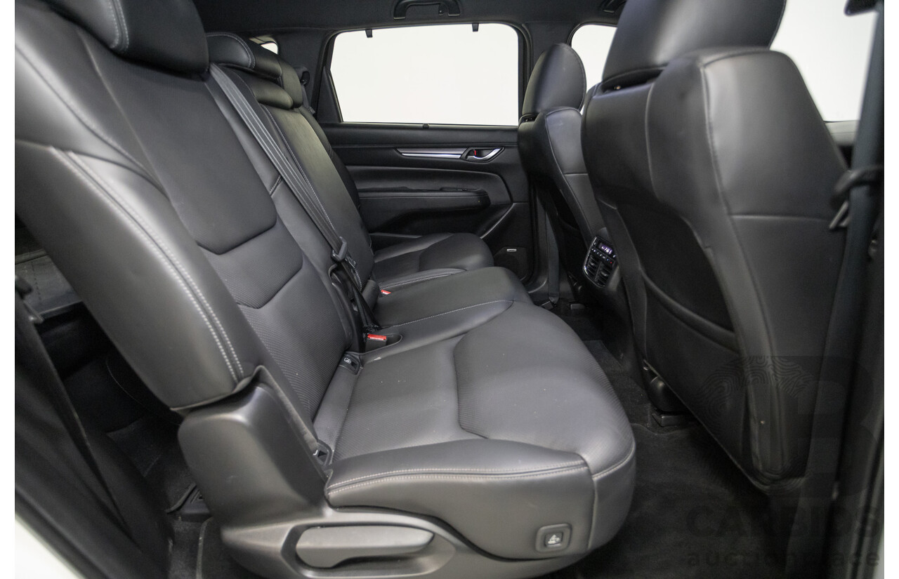 2/2023 Mazda CX-8 D35 GT SP (AWD) CX8E 4D Wagon Rhodium White Metallic Twin Turbo Diesel 2.2L