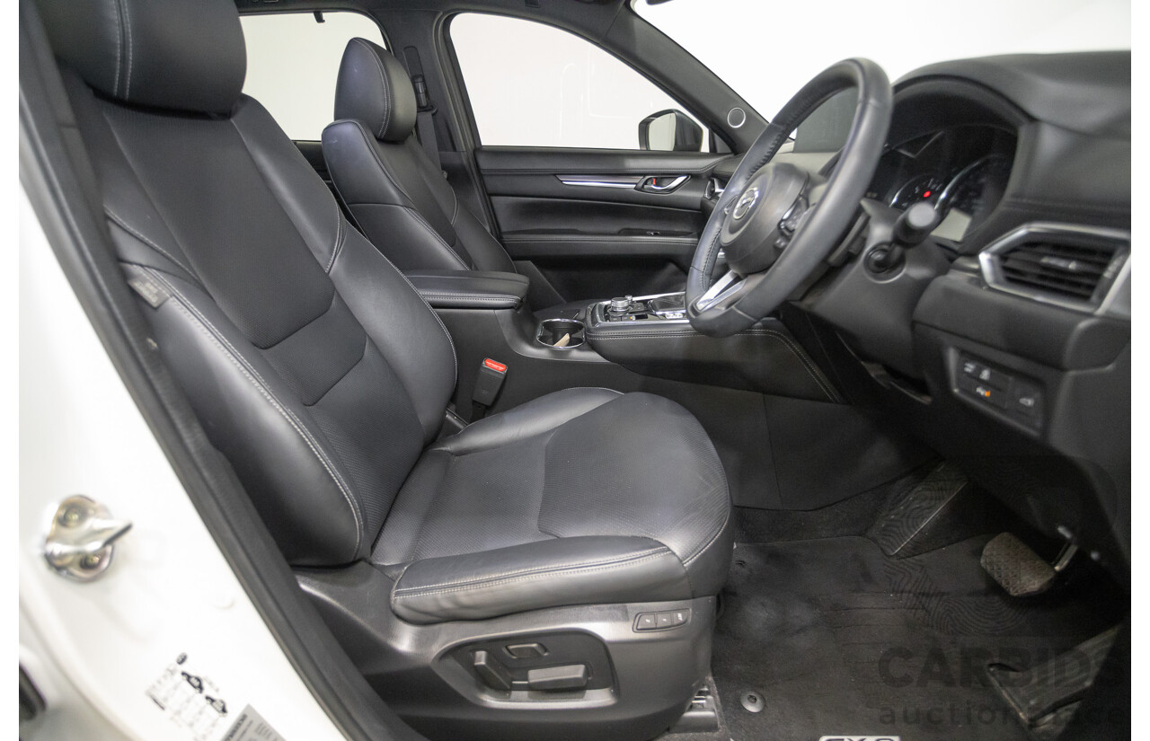 2/2023 Mazda CX-8 D35 GT SP (AWD) CX8E 4D Wagon Rhodium White Metallic Twin Turbo Diesel 2.2L