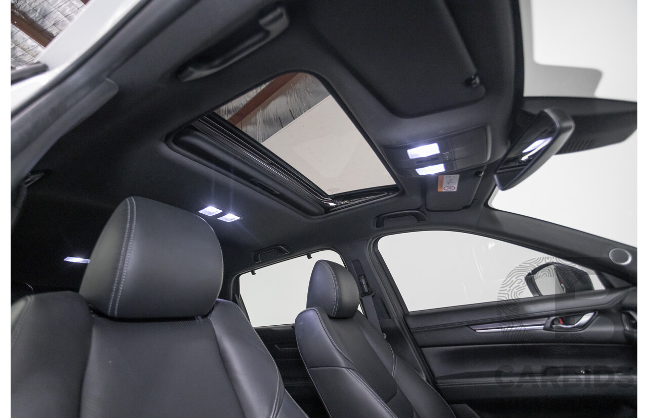 2/2023 Mazda CX-8 D35 GT SP (AWD) CX8E 4D Wagon Rhodium White Metallic Twin Turbo Diesel 2.2L