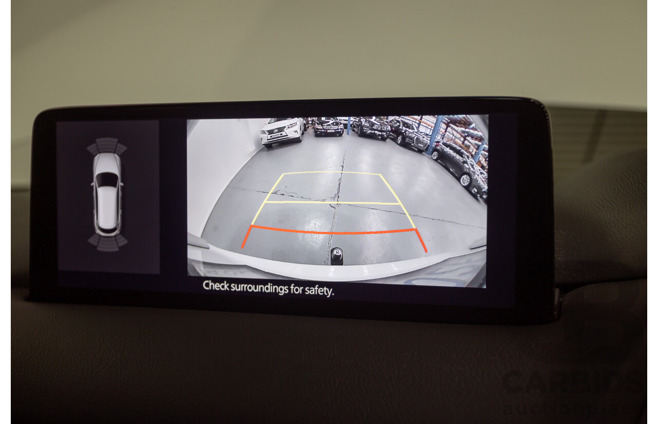 2/2023 Mazda CX-8 D35 GT SP (AWD) CX8E 4D Wagon Rhodium White Metallic Twin Turbo Diesel 2.2L