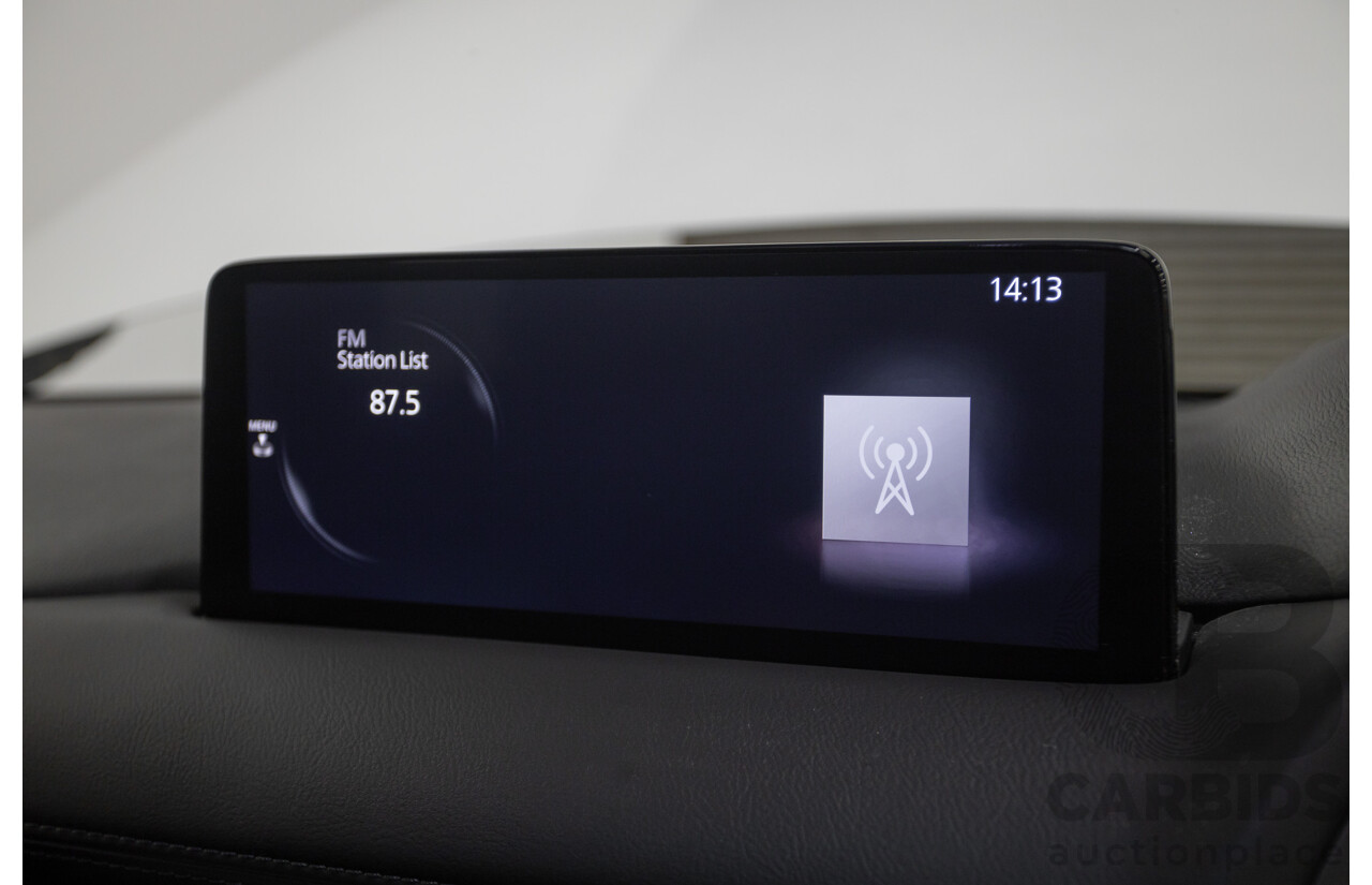 2/2023 Mazda CX-8 D35 GT SP (AWD) CX8E 4D Wagon Rhodium White Metallic Twin Turbo Diesel 2.2L