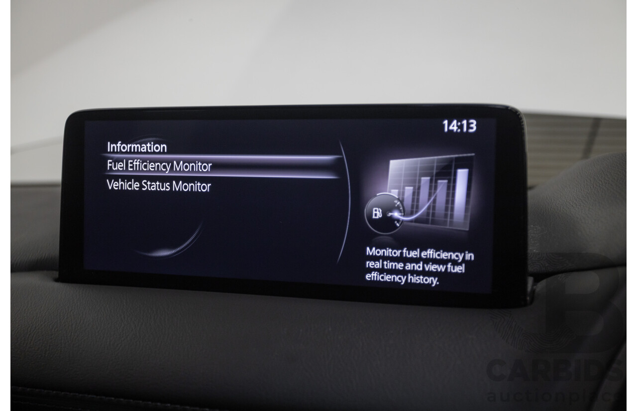 2/2023 Mazda CX-8 D35 GT SP (AWD) CX8E 4D Wagon Rhodium White Metallic Twin Turbo Diesel 2.2L