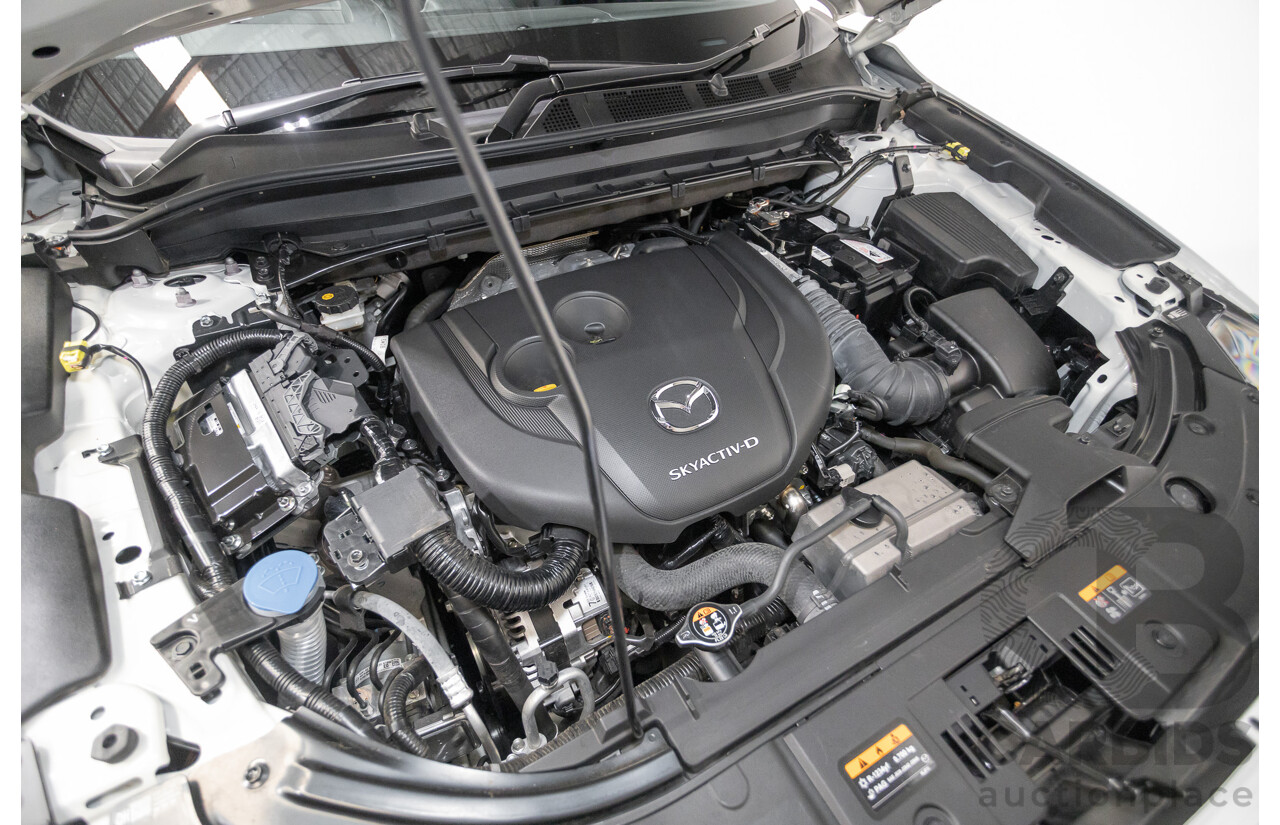 2/2023 Mazda CX-8 D35 GT SP (AWD) CX8E 4D Wagon Rhodium White Metallic Twin Turbo Diesel 2.2L