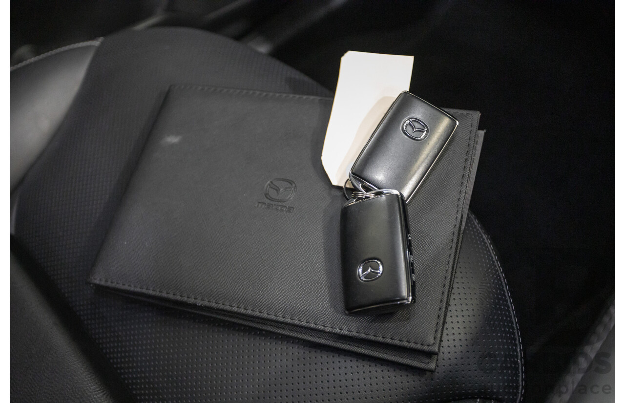 2/2023 Mazda CX-8 D35 GT SP (AWD) CX8E 4D Wagon Rhodium White Metallic Twin Turbo Diesel 2.2L