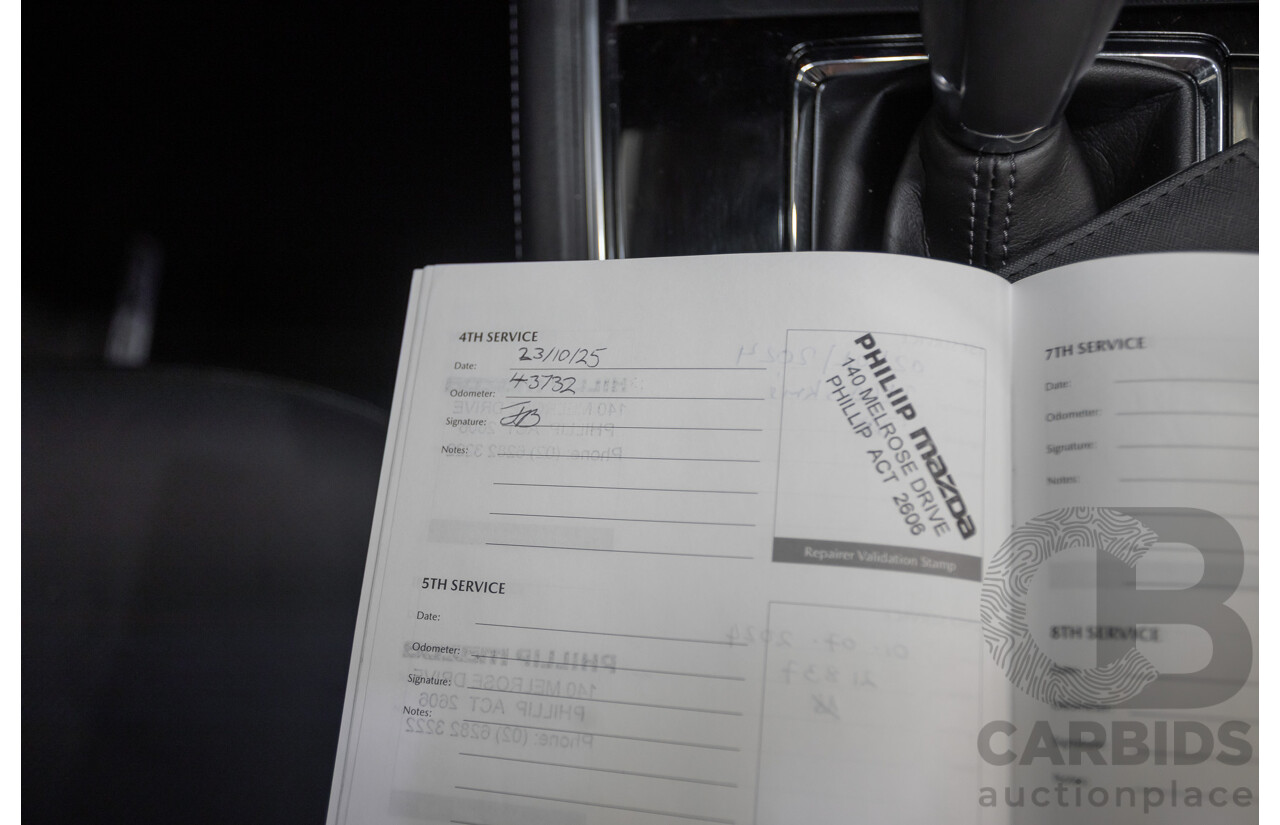 2/2023 Mazda CX-8 D35 GT SP (AWD) CX8E 4D Wagon Rhodium White Metallic Twin Turbo Diesel 2.2L